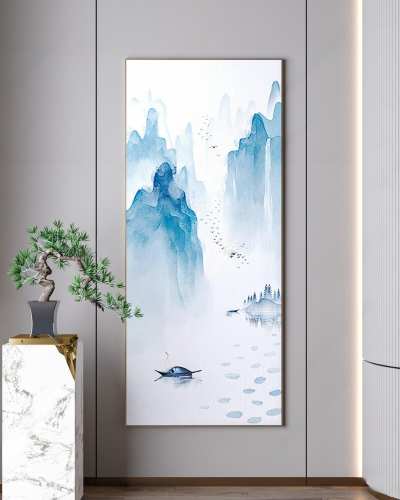 新中式装饰画3D模型下载